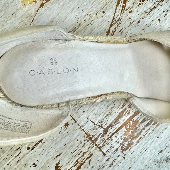 Caslon Shiloh Ankle Strap Espadrille Wedge Sandals 8.5 - Picture 5 of 9